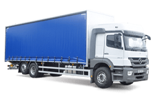 Van Hire Garston - 26 Tonne Curtain Side Truck - Truck hire Garston